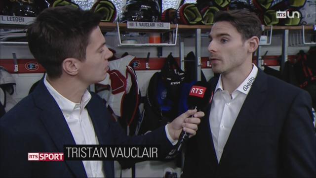 Hockey- LNA: entretien avec Tristan Vauclair, attaquant de Fribourg-Gottéron (2-2)