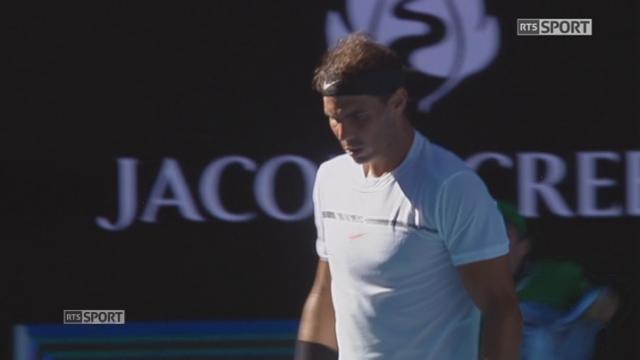 Open d'Australie, 1-16e: A. Zverev (GER) - R.Nadal (ESP) 6-4 3-6