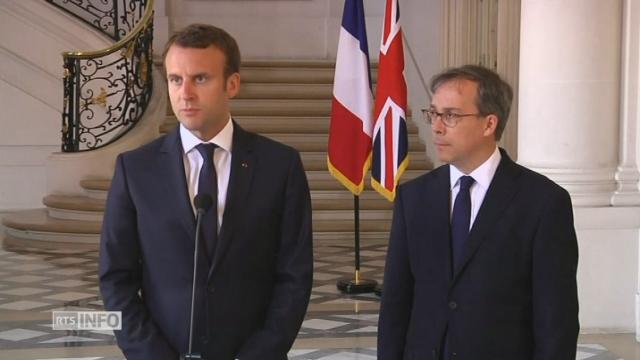 Emmanuel Macron veut plus de "coopération" antiterroriste dans l'UE