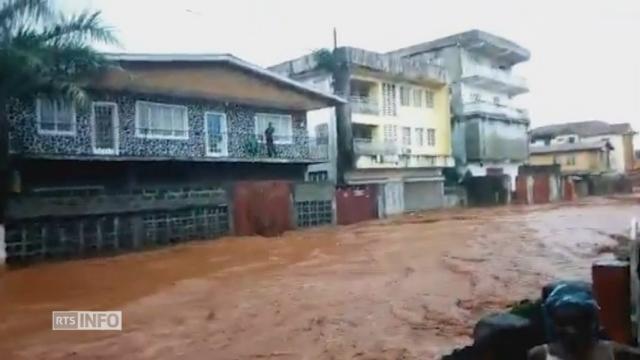 Coulée de boue en Sierra Leone