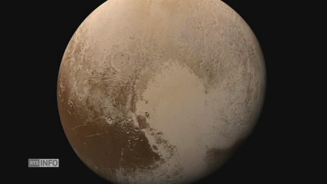 Les images de la planète naine Pluton en accéléré