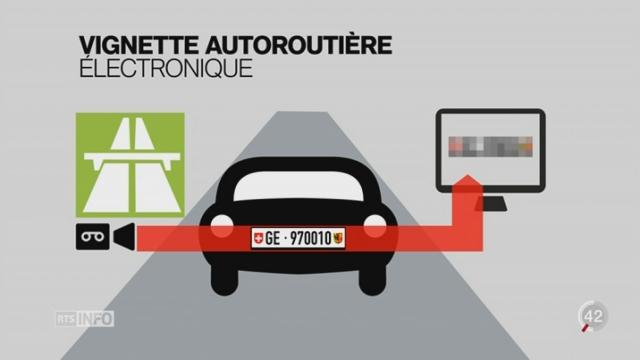 Vignette autoroutière: Berne choisit la version électronique