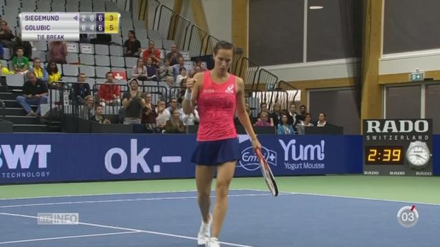 Tennis: le Ladies Open de Bienne compte s'inscrire dans la durée