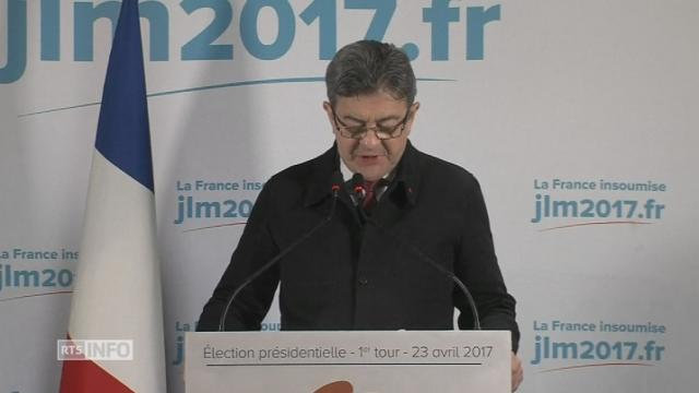 Jean-Luc Mélenchon ne reconnaît pas (encore) sa défaite