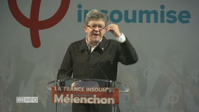 Jean-Luc Mélenchon se réjouit que son mouvement dispose d'un groupe parlementaire