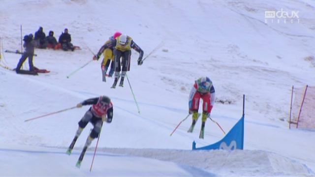 Skicross, finale: Fanny Smith (SUI) en argent