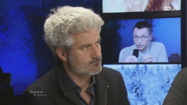 Le chroniqueur littéraire Jean-Marie Félix échange avec l’écrivain Laurent Gaudé