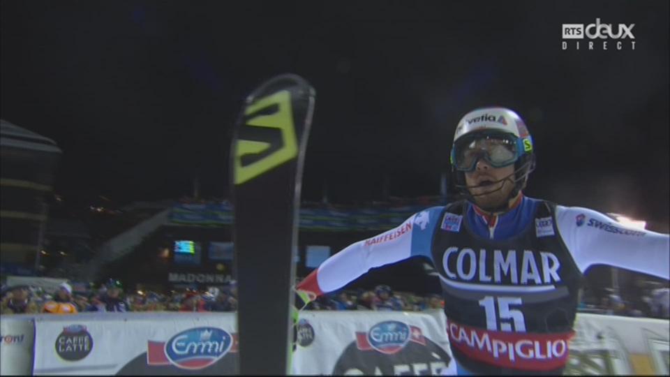 Madonna Di Campiglio (ITA), slalom messieurs, 1re manche: Luca Aerni (SUI)