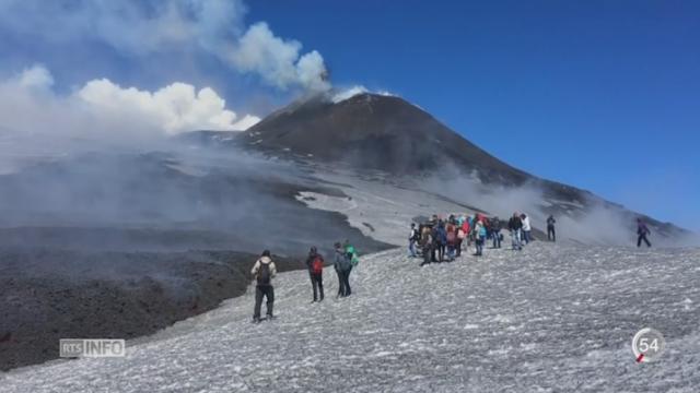 L'Etna, volcan le plus actif d'Europe est en éruption