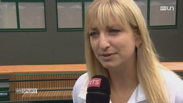 Tennis - Wimbledon: interview de Timea Bacsinszky