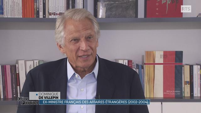 Dominique de Villepin : "La guerre contre le terrorisme, la grande erreur de George Bush"