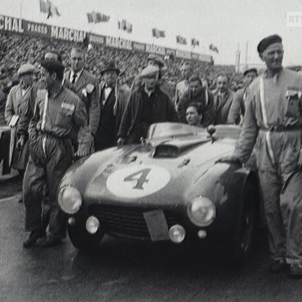 La Ferrari des vainqueurs aux 24 Heures du Mans 1954. [RTS]