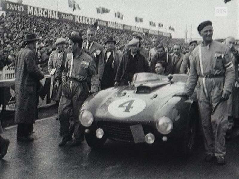 La Ferrari des vainqueurs aux 24 Heures du Mans 1954. [RTS]