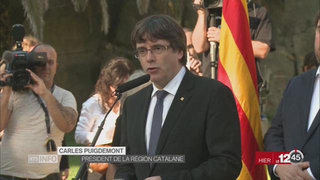 Catalogne: le président catalan réclame un délai de deux mois pour négocier avec Madrid