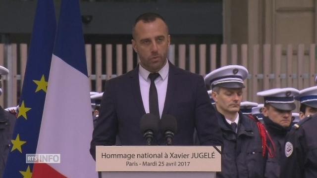 "Je souffre sans haine": l'hommage du compagnon du policier parisien