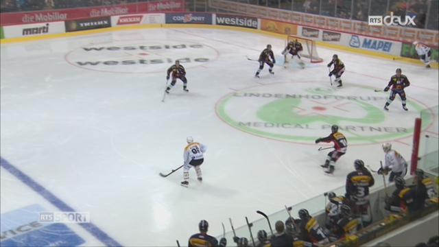 Hockey - LNA (31ème j.): Berne - Lugano (2 - 1)