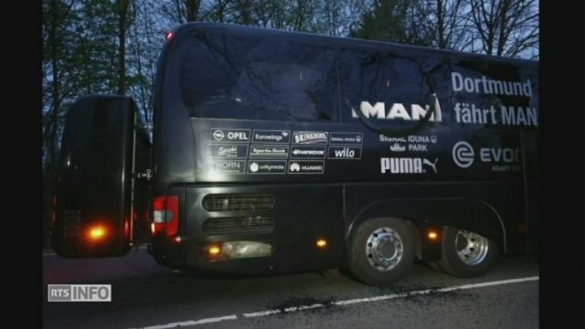 Explosions près du bus de l'équipe de football allemande de Dortmund