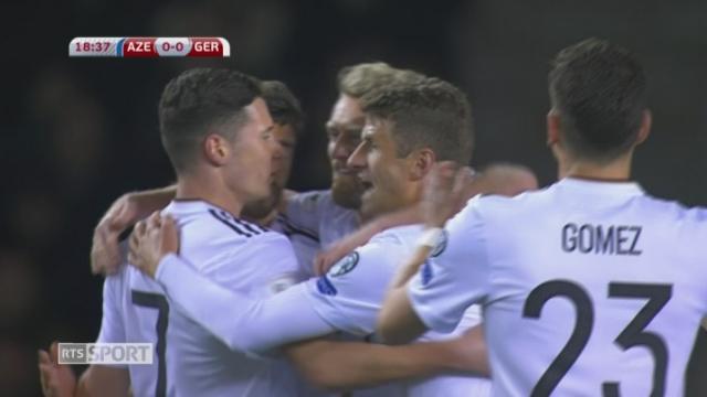 Qualification, Azerbaïdjan - Allemagne 1-4: tous les buts de la rencontre