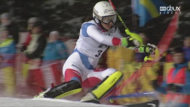 Slalom dames, 1re manche: Wendy Holdener (SUI)