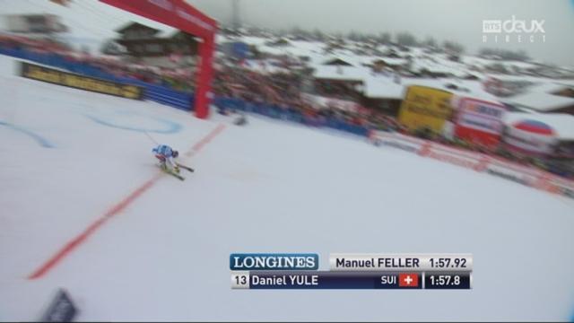 Slalom messieurs, 2e manche: Daniel Yule (SUI)