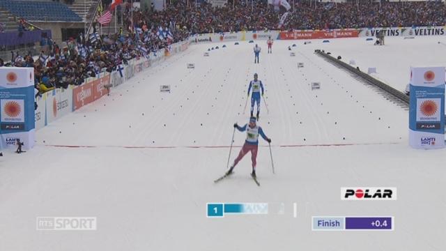 Finale sprint messieurs, Lathi (FIN): victoire de la Russie devant l'Italie 2e et la Finlande 3e