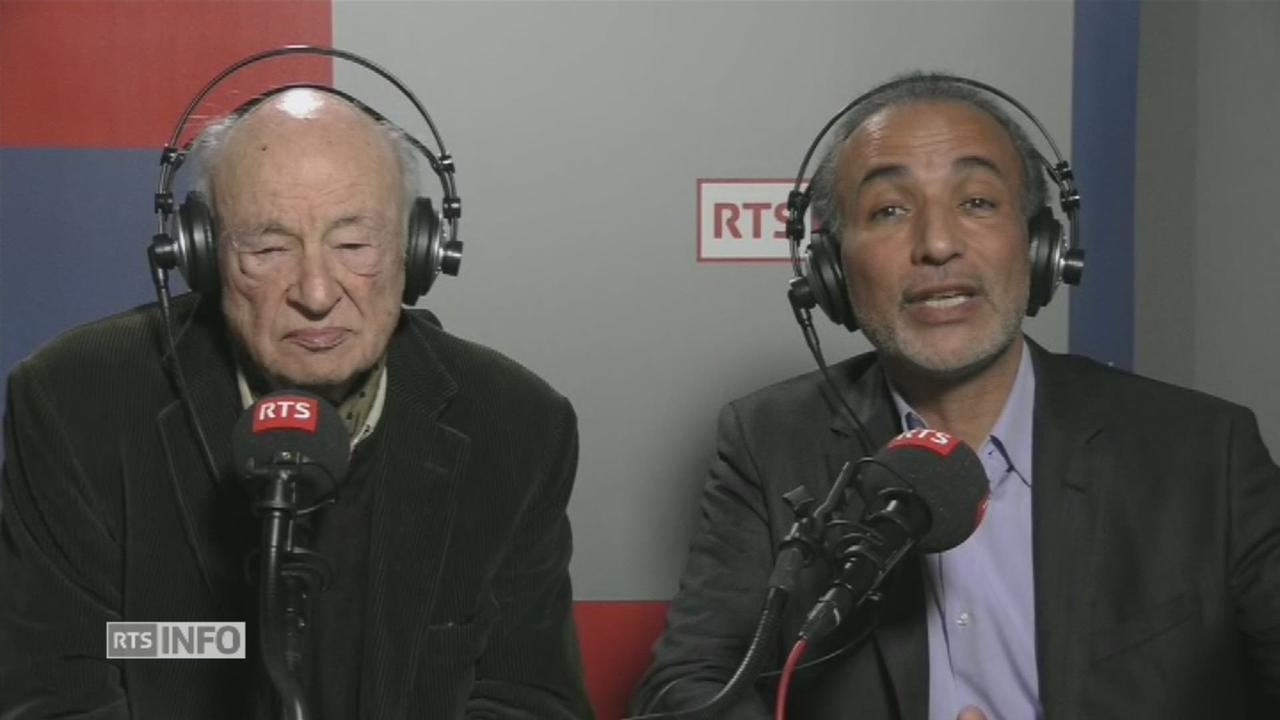 Interview d'Edgar Morin et Tariq Ramadan.