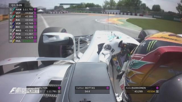 Qualifs: Hamilton (GBR) signe sa 65e pole en carrière et s’élancera devant Vettel (GER) et Bottas (FIN)