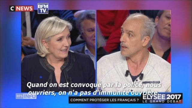 Les meilleurs moments du débat en France