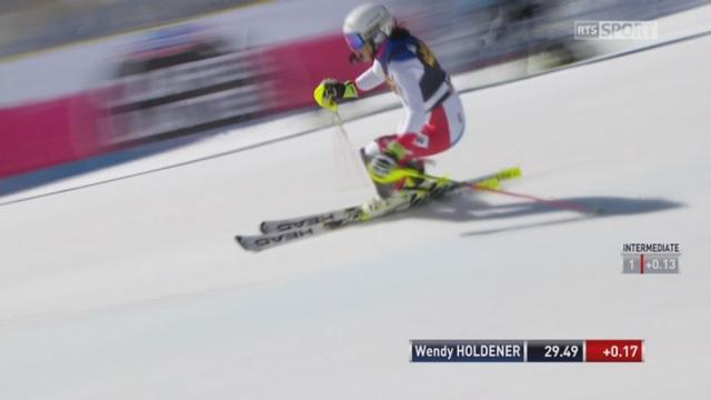 Aspen (USA), slalom 1re manche: Wendy Holdener (SUI)