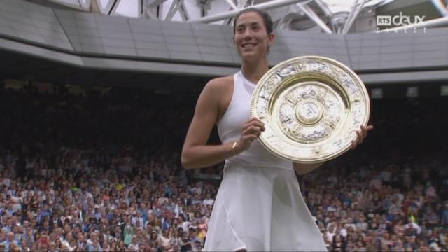 Wimbledon, finale: la remise des trophées