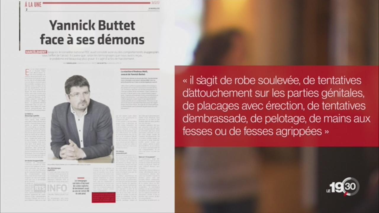Conseil national: Yannick Buttet démissionne
