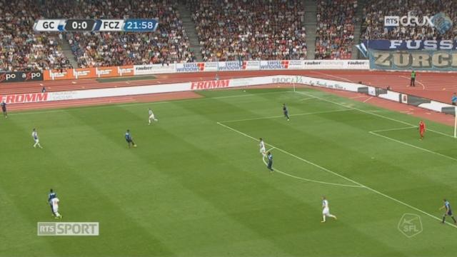 Super League, 1er journée: GC - Zurich 0-1, 23e Raphael Dwamena