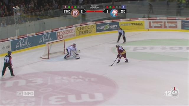 Hockey - National League: Genève s’en sort de justesse face à Zurich