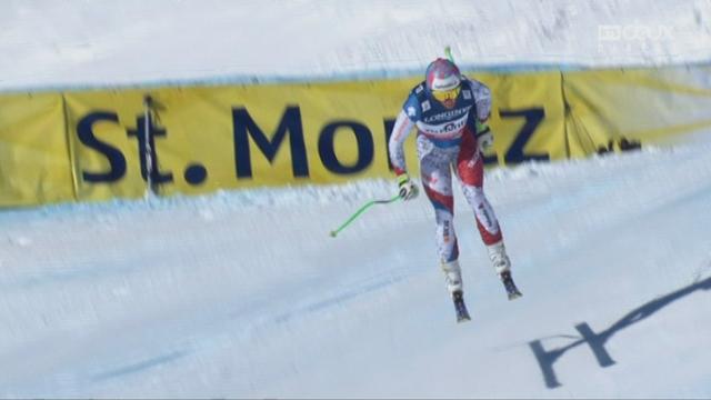 Mondiaux de St-Moritz, combiné, 1e manche: Luca Aerni (SUI)
