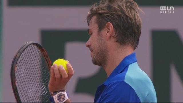 Roland-Garros, finale: Wawrinka (SUI) - Nadal (ESP) 2-6 1-4, point du match