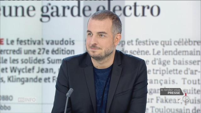 Le rendez-vous de la presse: Christophe Schenk et Stéphane Gobbo parlent des festivals de l’été