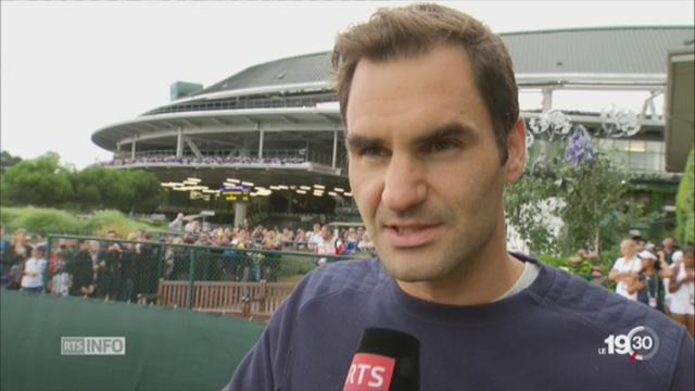 Tennis-Wimbledon: Roger Federer est toujours au top à Wimbledon