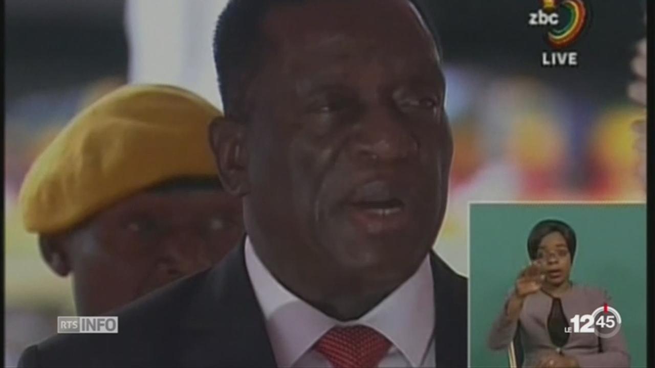 Emmerson Mnangagwa est le nouveau président du Zimbabwe