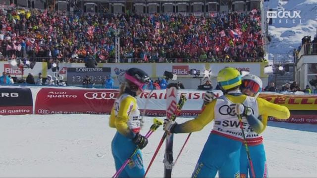 Mondiaux de St-Moritz, épreuve par équipes: petite finale, SUI-CAN: médaille de bronze pour la Suède