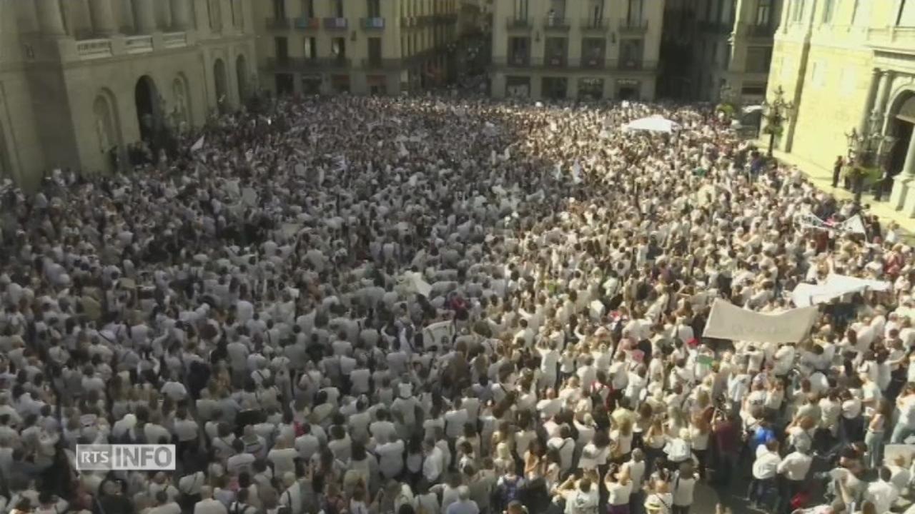 Manifestations pour l'unité de l'Espagne