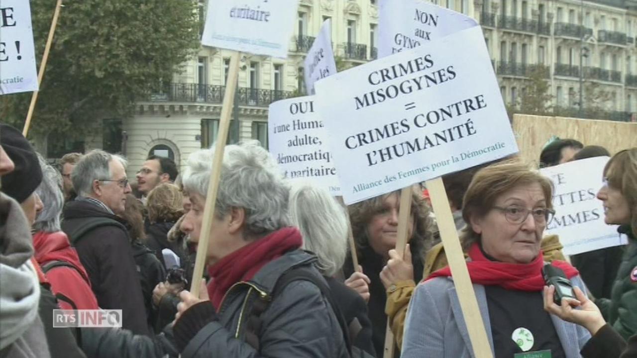 Manifestations en France contre les violences sexuelles