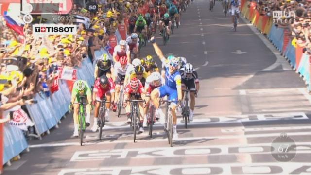 Tour de France, 6e étape: Marcel Kittel (GER) s’impose au sprint devant Démare (FRA) et Griepel (GER)