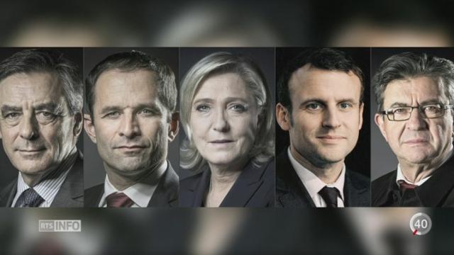 En France, un débat ce soir entre les cinq favoris des sondages