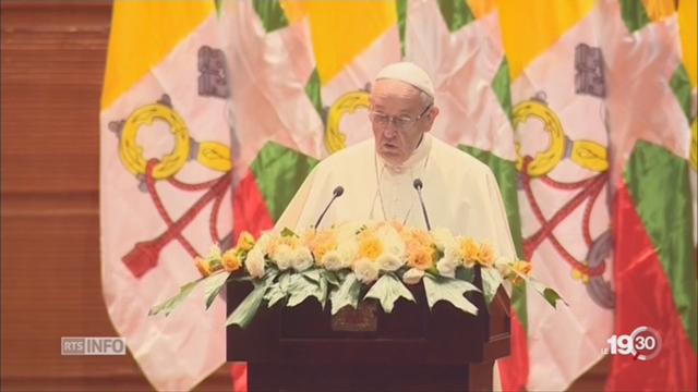 Birmanie: un discours tout en retenue du Pape François