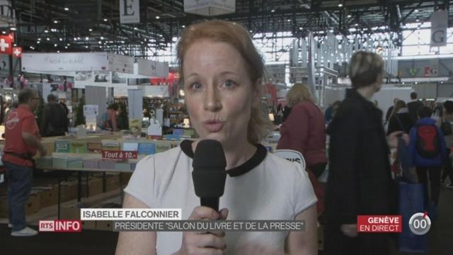 Salon du livre 2017: entretien avec Isabelle Falconnier