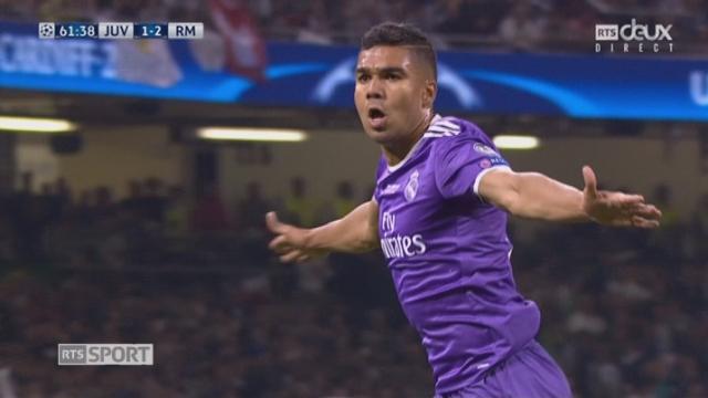 Finale Ligue des champions, Juventus - Real Madrid 1-2, 61e Casemiro