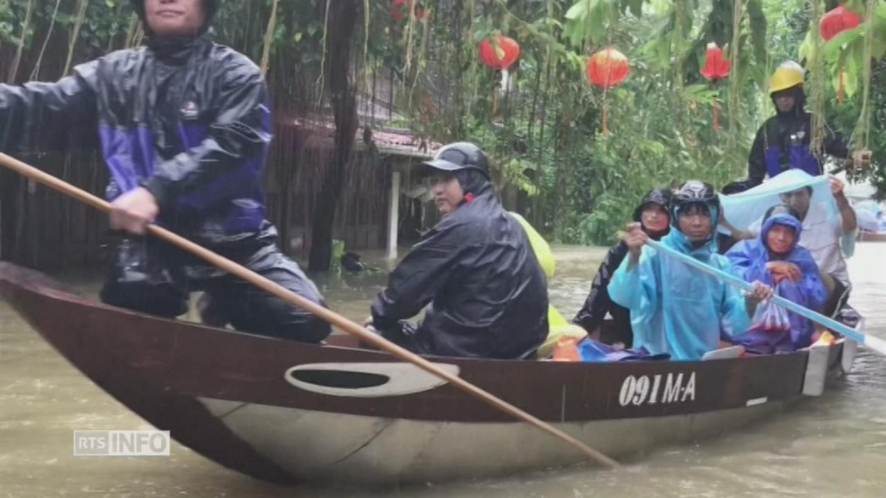 Le Vietnam lourdement frappé par le typhon Damrey