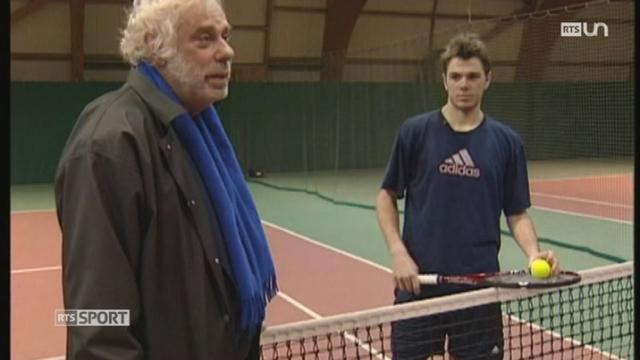 Extrait de la rencontre entre Stan Wawrinka et Jean-Luc Bideau en 2008