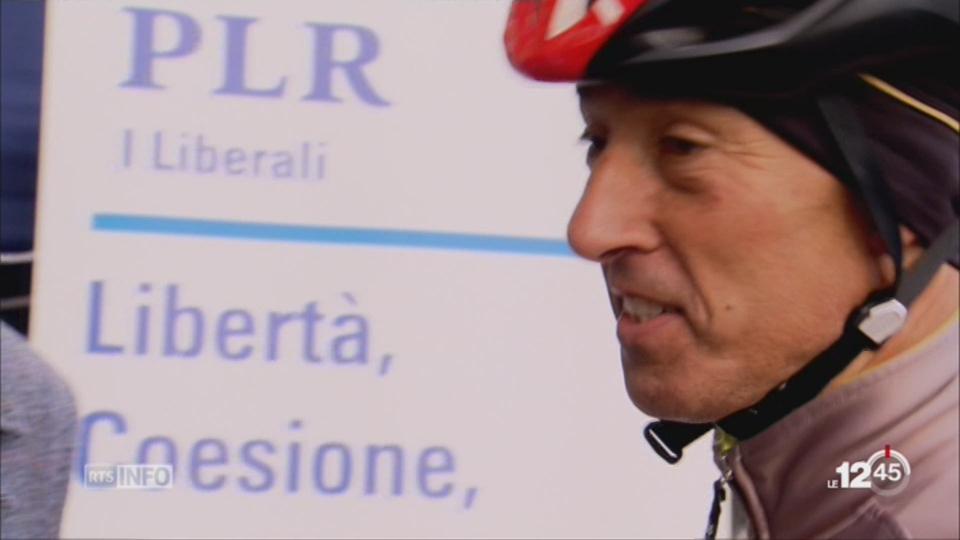 Le conseiller national Rocco Cattaneo sensibilise les Suisses aux dangers que courent les cyclistes