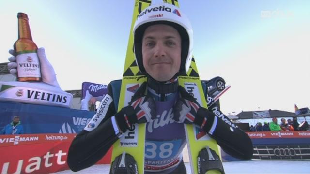 Saut à ski - Simon Ammann (SUI) est éliminé dès la 1re manche